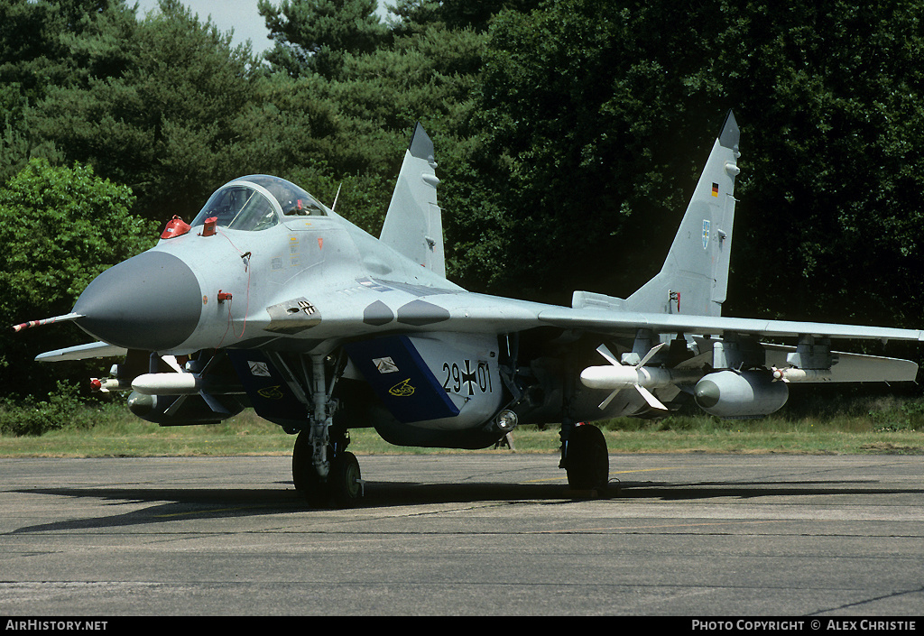 Aircraft Photo of 2901 | Mikoyan-Gurevich MiG-29G (9-12A) | Germany - Air Force | AirHistory.net #112778