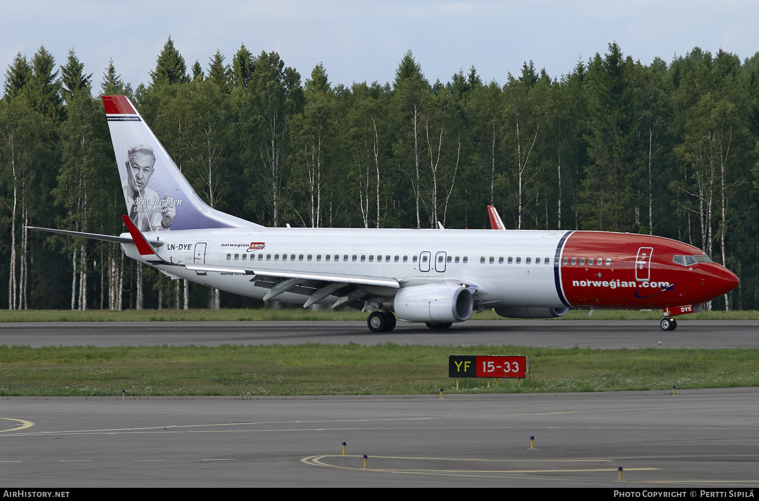 Aircraft Photo of LN-DYE | Boeing 737-8JP | Norwegian | AirHistory.net #112787