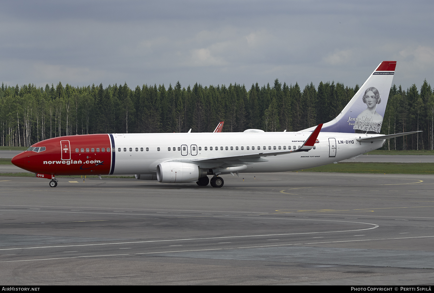 Aircraft Photo of LN-DYG | Boeing 737-8JP | Norwegian | AirHistory.net #112789
