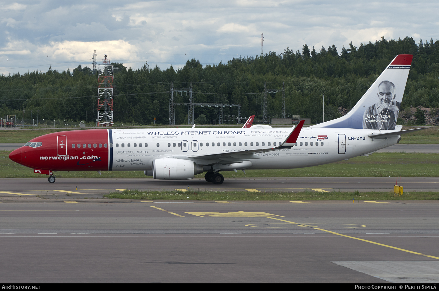 Aircraft Photo of LN-DYU | Boeing 737-8JP | Norwegian | AirHistory.net #112798