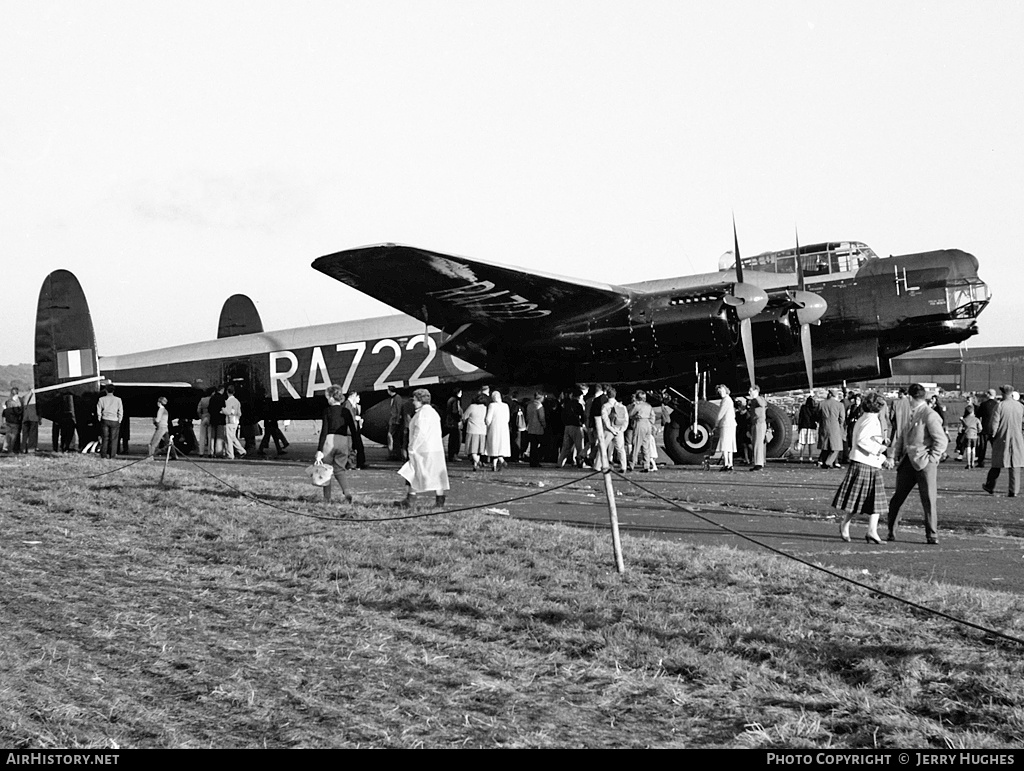 Aircraft Photo of RA722 | Avro 694 Lincoln B.2 | UK - Air Force | AirHistory.net #112799