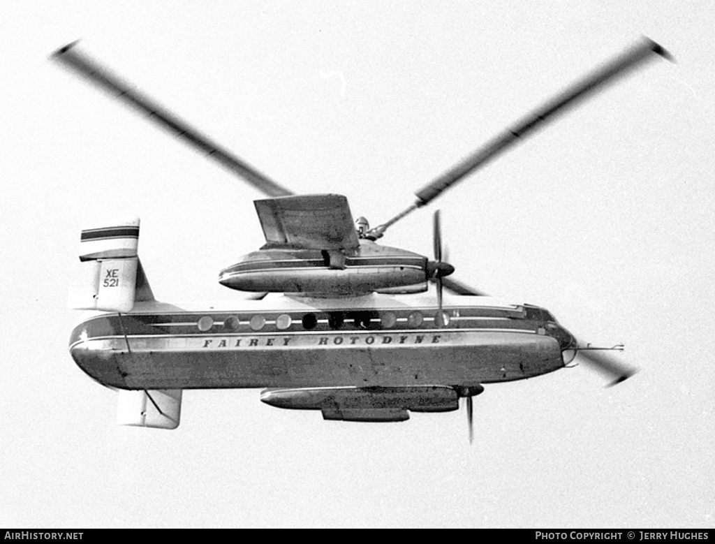 Aircraft Photo of XE521 | Fairey Rotodyne | UK - Air Force | AirHistory.net #112800