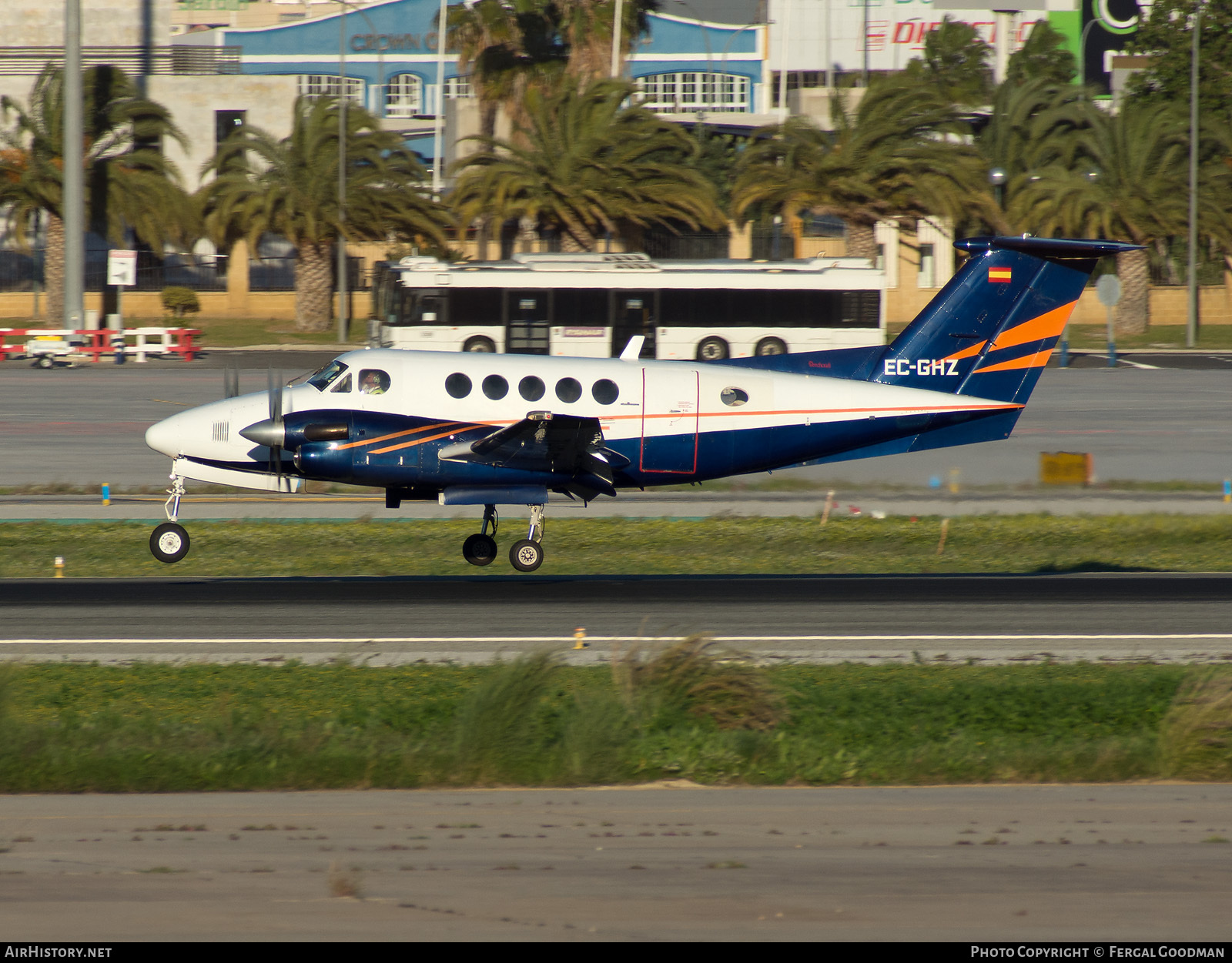 Aircraft Photo of EC-GHZ | Beech 200 Super King Air | AirHistory.net #112810