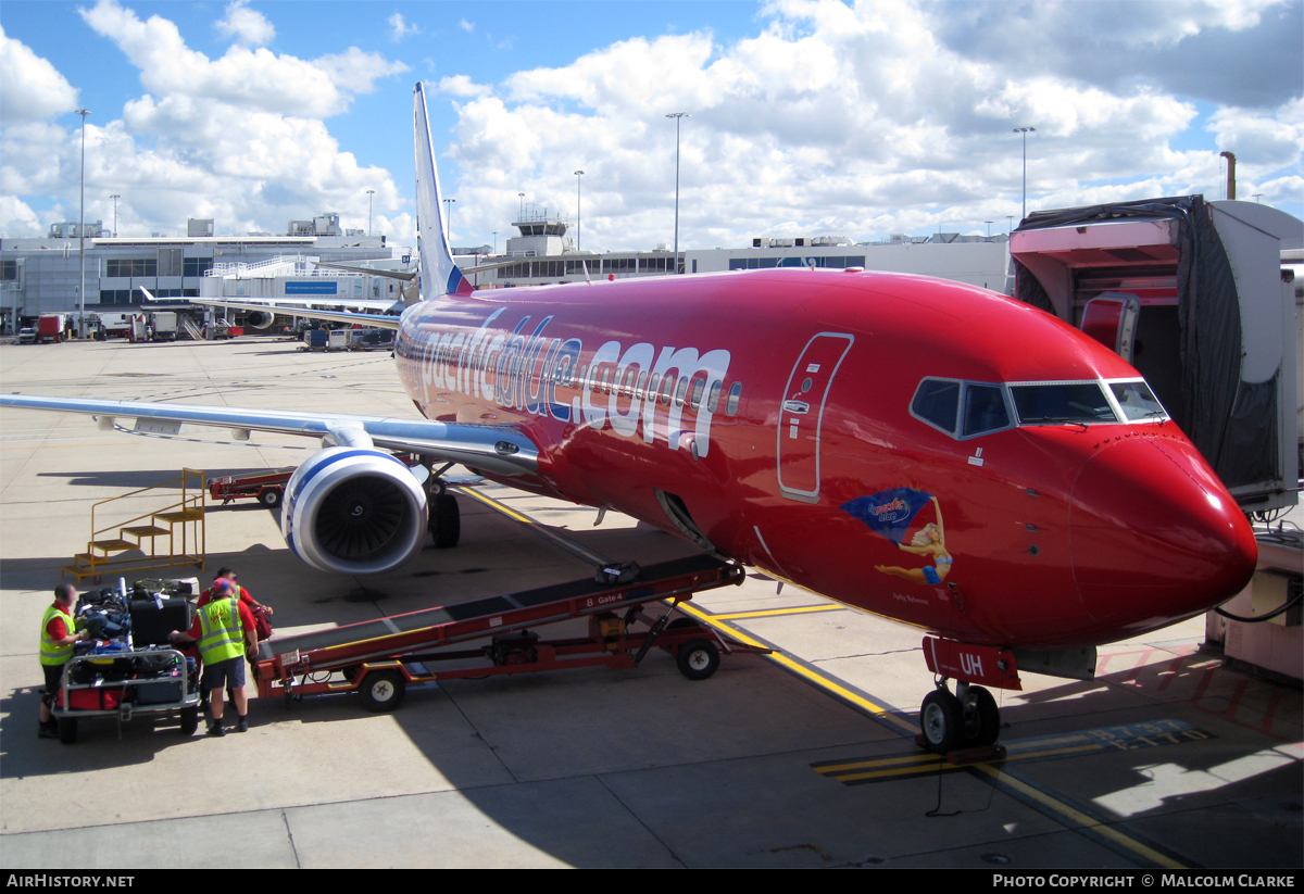 Aircraft Photo of VH-VUH | Boeing 737-8FE | Pacific Blue Airlines | AirHistory.net #112813