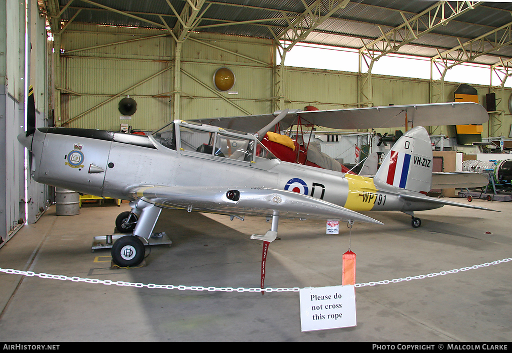 Aircraft Photo of VH-ZIZ / WP791 | De Havilland DHC-1 Chipmunk Mk22A | UK - Air Force | AirHistory.net #112814