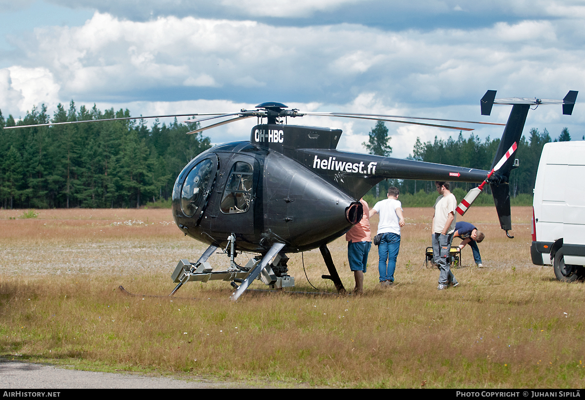 Aircraft Photo of OH-HBC | Hughes 500D (369D) | Heliwest | AirHistory.net #112830