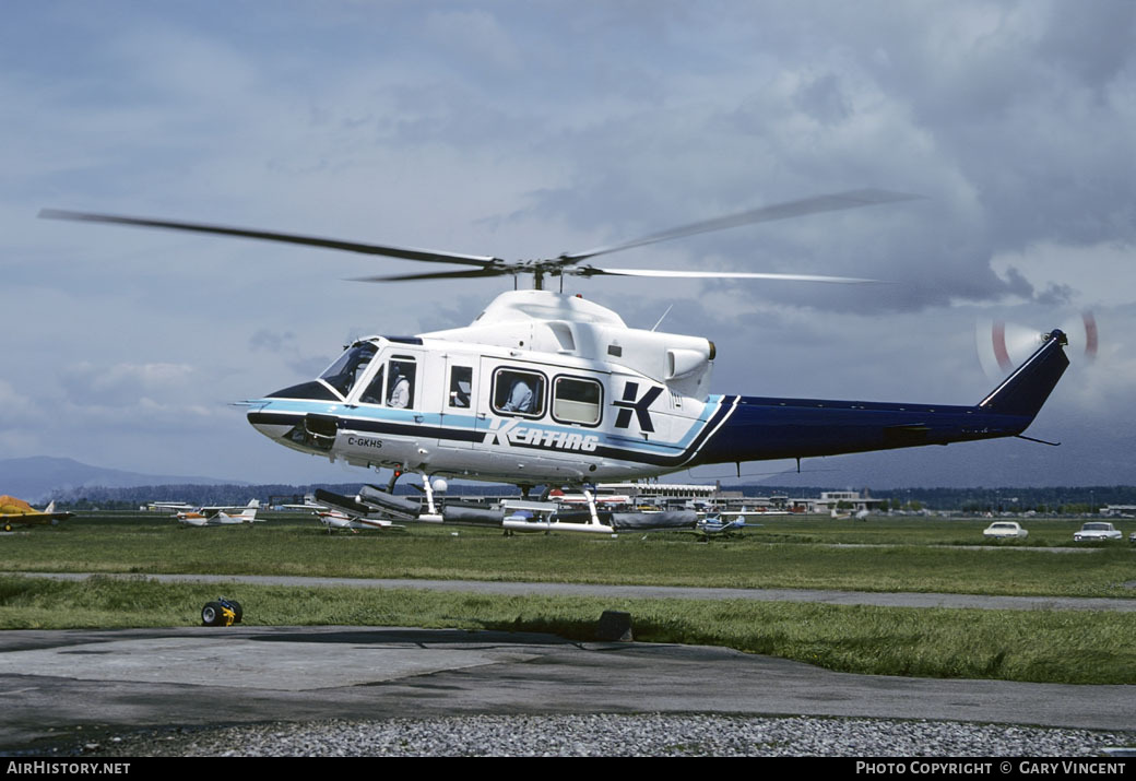 Aircraft Photo of C-GKHS | Bell 412 | Kenting Helicopters | AirHistory.net #112833