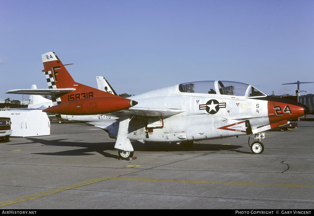 Aircraft Photo of 158318 | North American Rockwell T-2C Buckeye | USA - Navy | AirHistory.net #112843