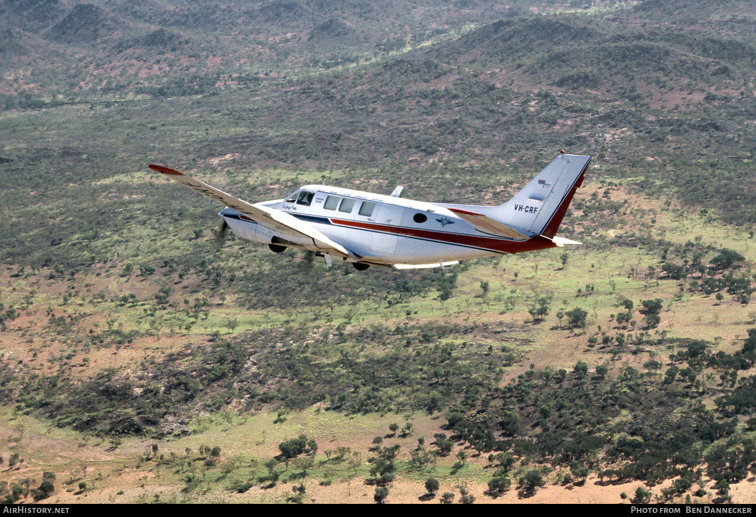 Aircraft Photo of VH-CRF | Beech 65-80 Queen Air | Royal Flying Doctor Service - RFDS | AirHistory.net #112848