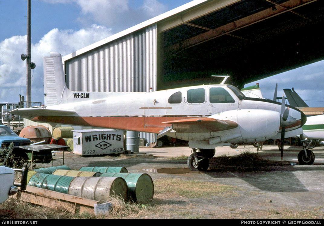 Aircraft Photo of VH-CLM | Beech D50 Twin Bonanza | AirHistory.net #112854