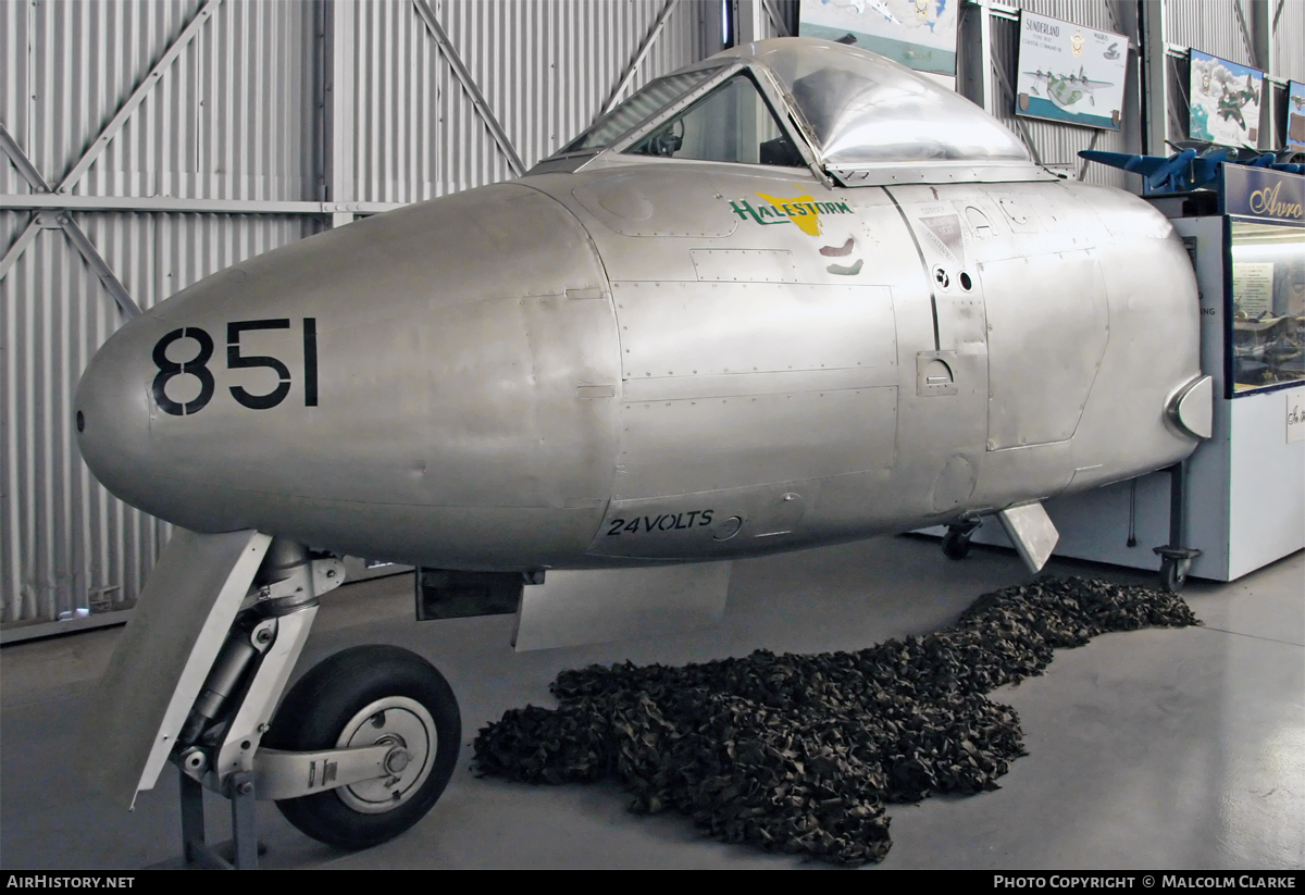 Aircraft Photo of A77-851 | Gloster Meteor U21A | Australia - Air Force | AirHistory.net #112862
