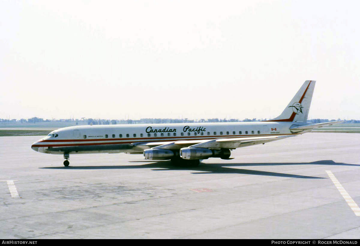 Aircraft Photo of CF-CPG | Douglas DC-8-43 | Canadian Pacific Airlines | AirHistory.net #112863