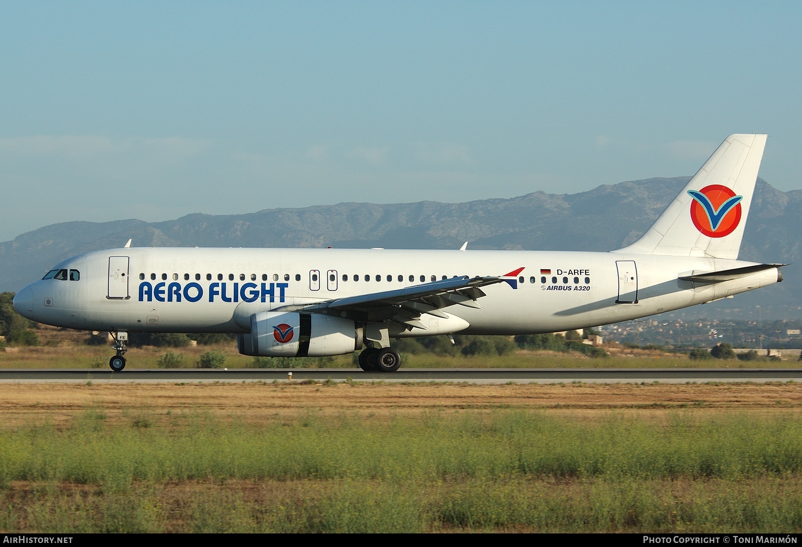 Aircraft Photo of D-ARFE | Airbus A320-232 | Aero Flight | AirHistory.net #112882