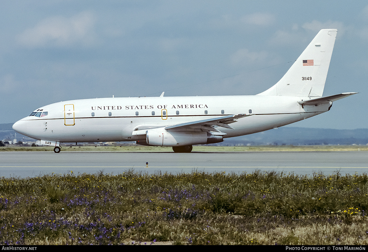 Aircraft Photo of 73-1149 / 31149 | Boeing CT-43A (737-253/Adv) | USA - Air Force | AirHistory.net #112886