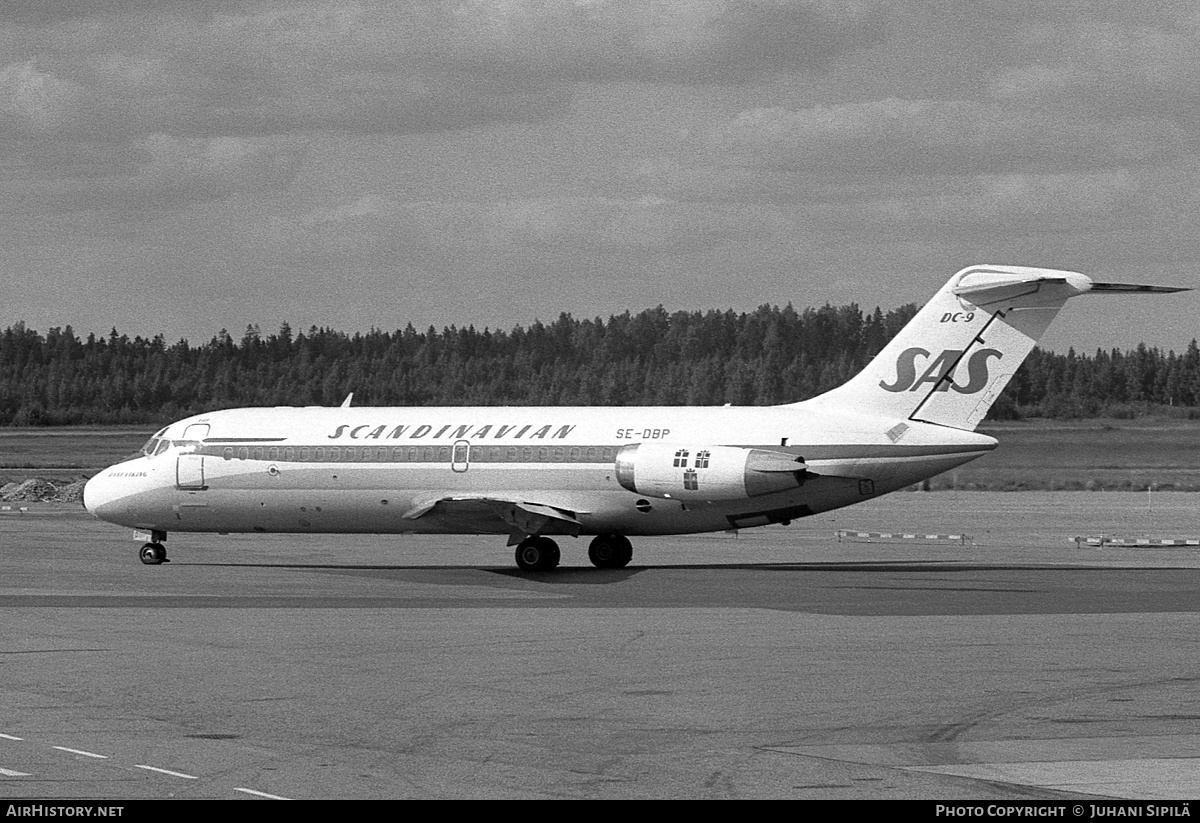 Aircraft Photo of SE-DBP | McDonnell Douglas DC-9-21 | Scandinavian Airlines - SAS | AirHistory.net #112888