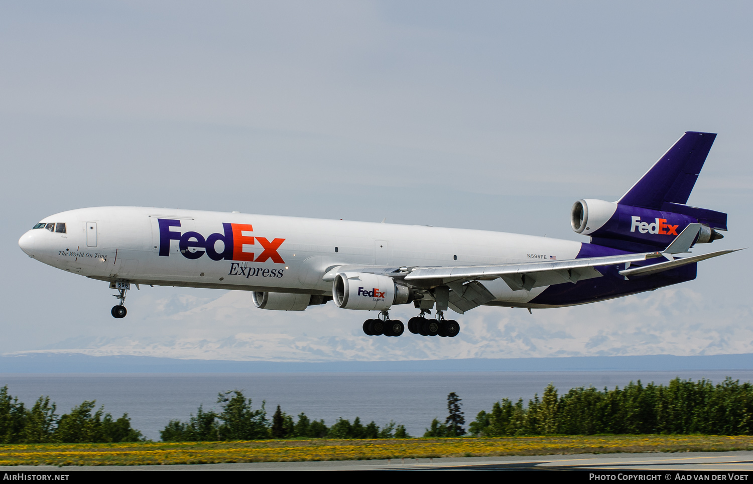 Aircraft Photo of N595FE | McDonnell Douglas MD-11/F | FedEx Express | AirHistory.net #112910