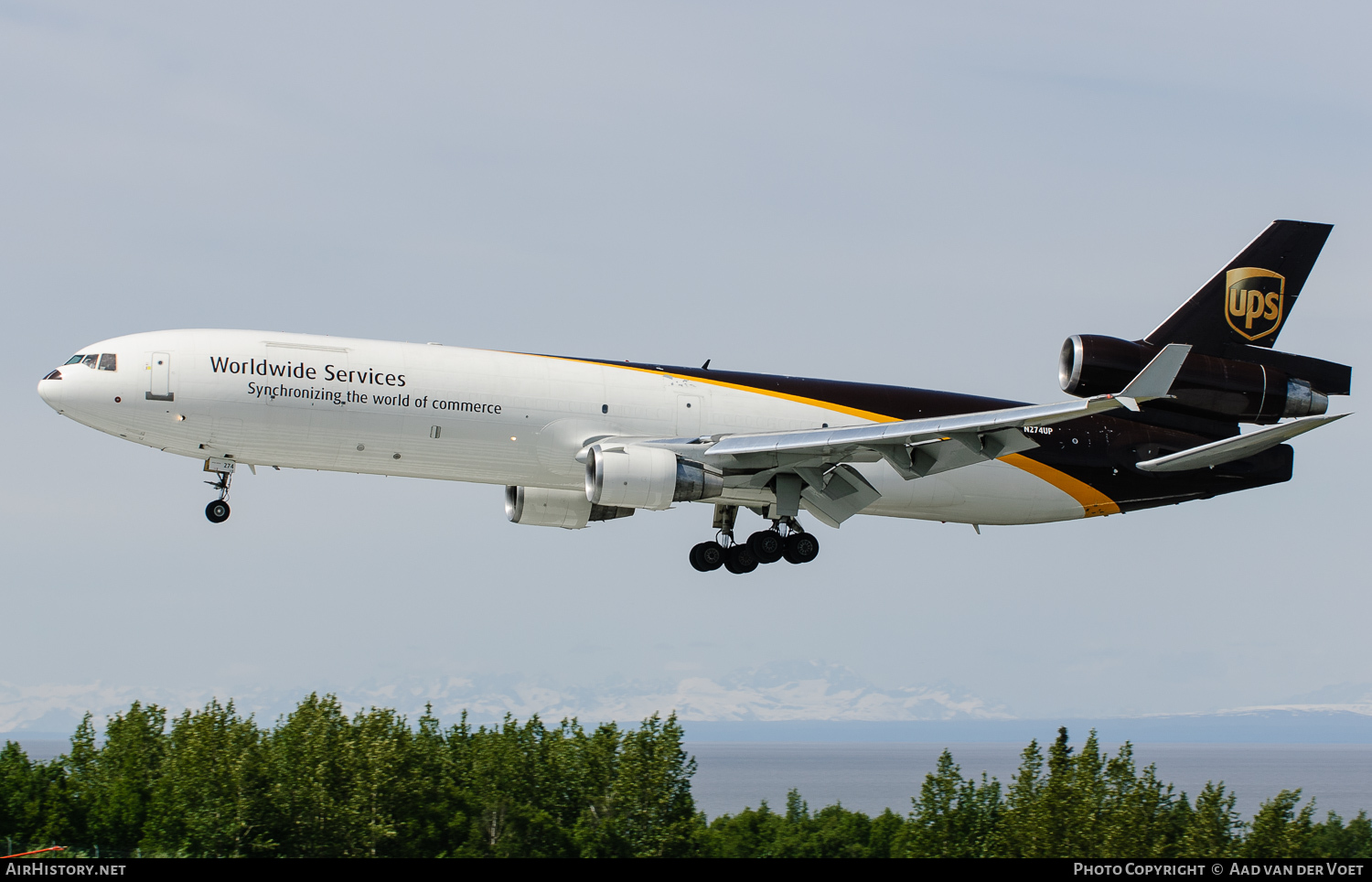 Aircraft Photo of N274UP | McDonnell Douglas MD-11/F | United Parcel Service - UPS | AirHistory.net #112924