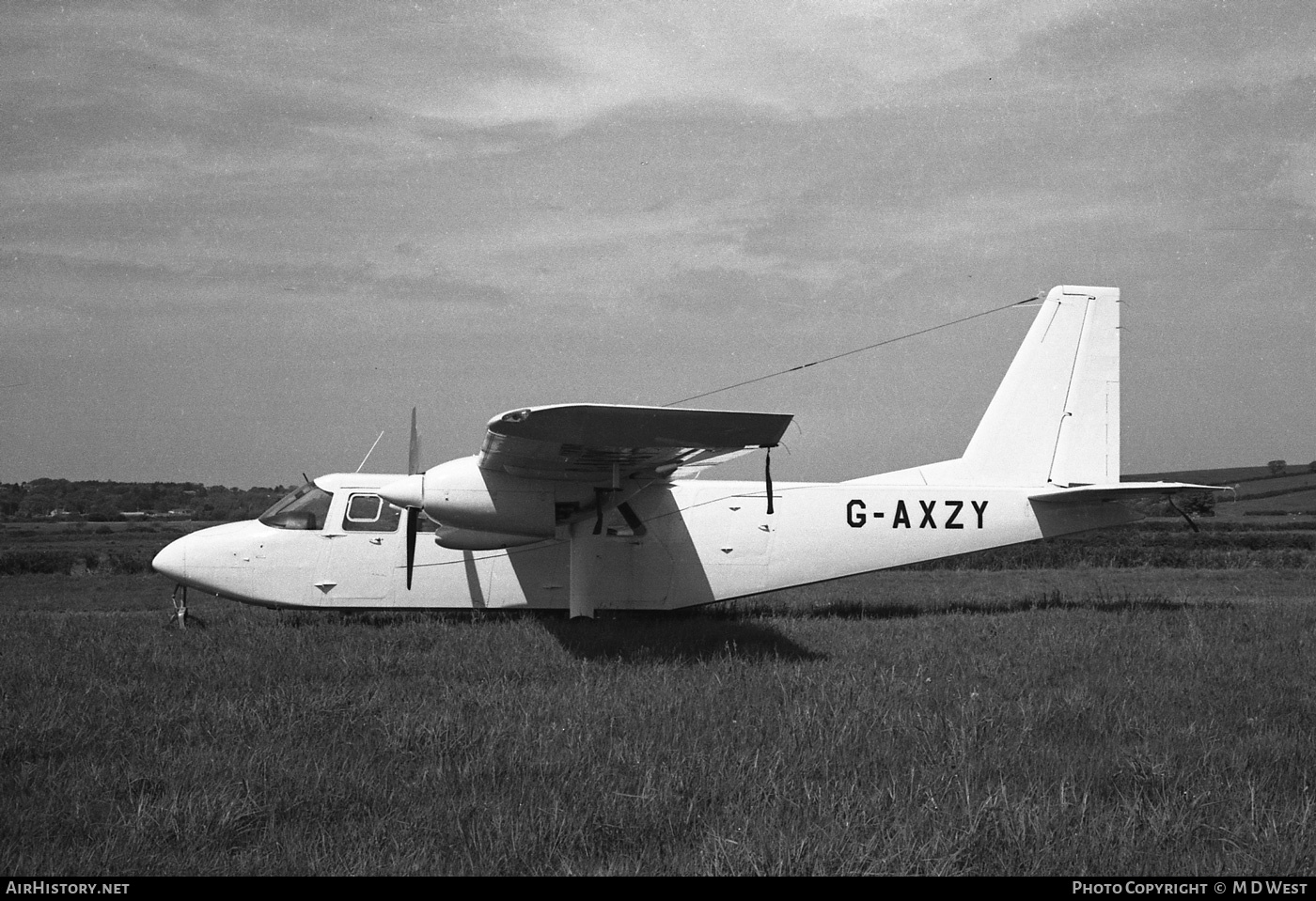 Aircraft Photo of G-AXZY | Britten-Norman BN-2A Islander | AirHistory.net #112961