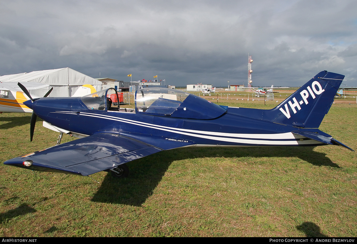 Aircraft Photo of VH-PIQ | General Avia F-22R | AirHistory.net #112962