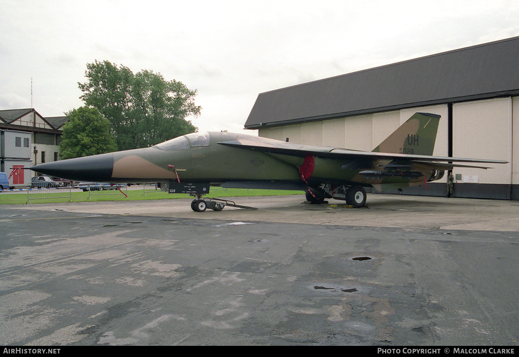 Aircraft Photo of 68-0028 / AF68-028 | General Dynamics F-111E Aardvark | USA - Air Force | AirHistory.net #112986