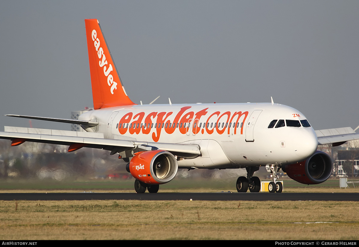 Aircraft Photo of HB-JZM | Airbus A319-111 | EasyJet | AirHistory.net #113010