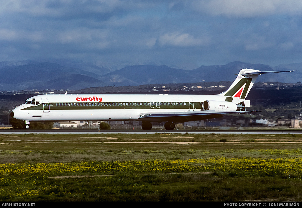 Aircraft Photo of EI-CMM | McDonnell Douglas MD-83 (DC-9-83) | Eurofly | AirHistory.net #113035
