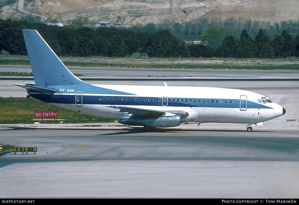 Aircraft Photo of 4X-ABN | Boeing 737-258/Adv | El Al Israel Airlines | AirHistory.net #113040