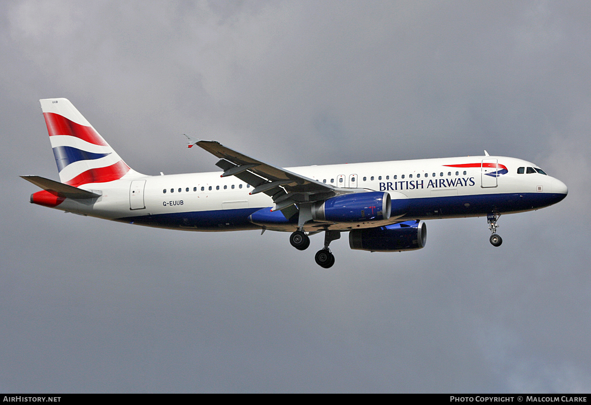 Aircraft Photo of G-EUUB | Airbus A320-232 | British Airways | AirHistory.net #113062