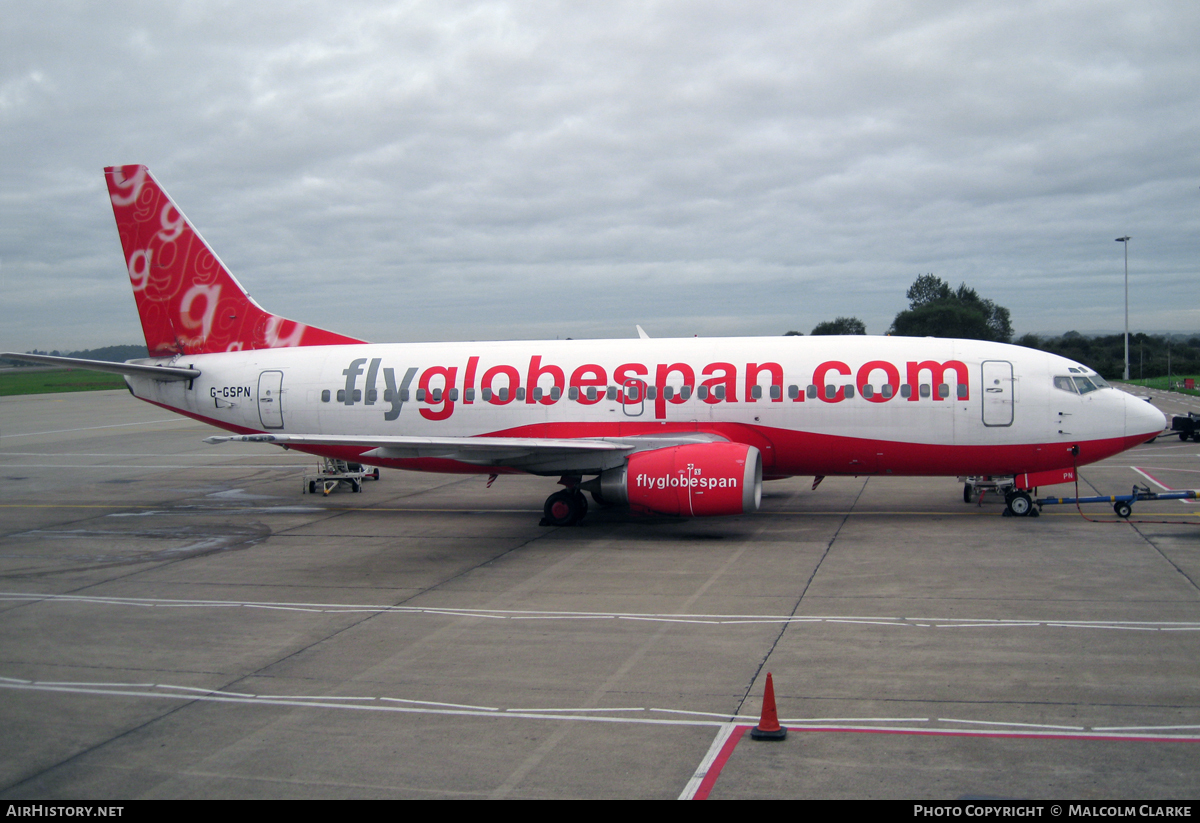 Aircraft Photo of G-GSPN | Boeing 737-31S | Flyglobespan | AirHistory.net #113069