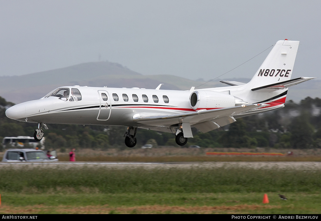 Aircraft Photo of N807CE | Cessna 560 Citation Encore+ | AirHistory.net #113073