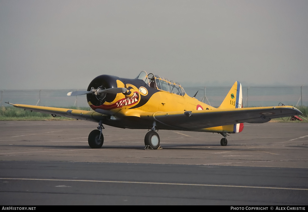 Aircraft Photo of F-AZBQ / 115-237 | North American T-6G Texan | France - Air Force | AirHistory.net #113074
