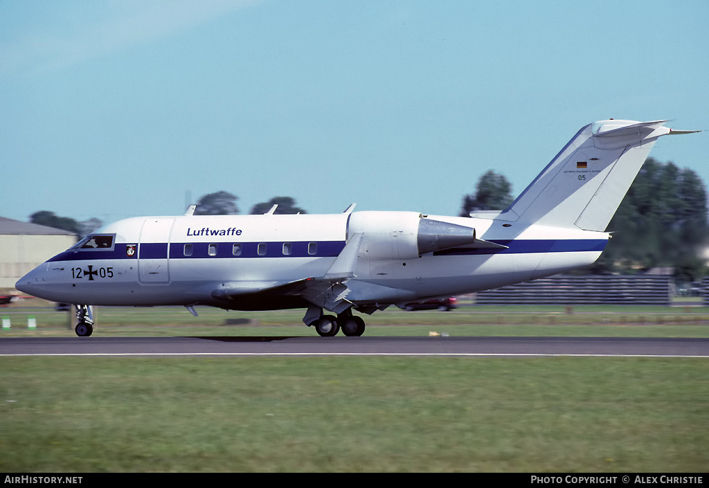 Aircraft Photo of 1205 | Canadair Challenger 601 (CL-600-2A12) | Germany - Air Force | AirHistory.net #113076