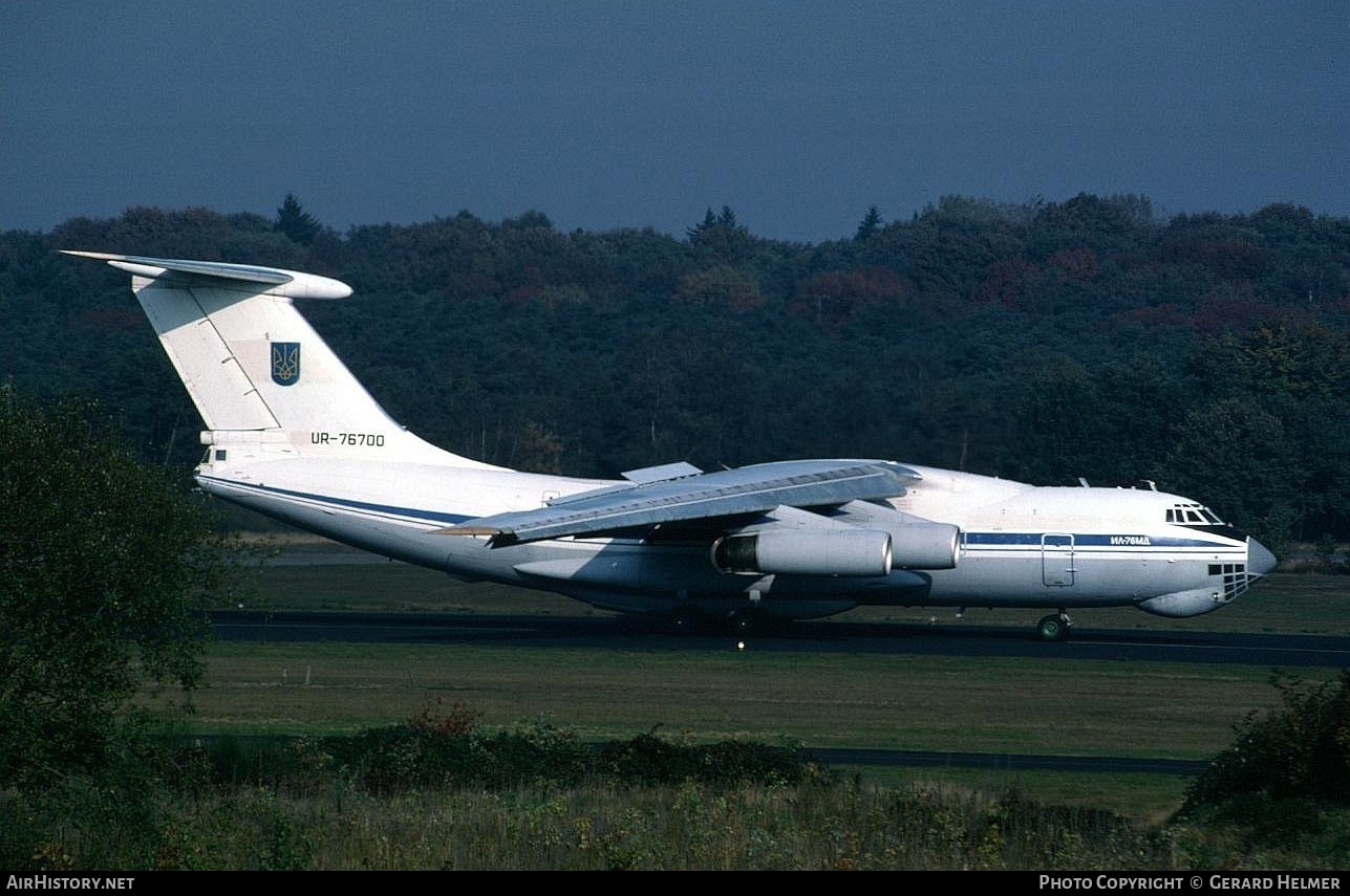 Aircraft Photo of UR-76700 | Ilyushin Il-76MD | Ukraine - Air Force | AirHistory.net #113082