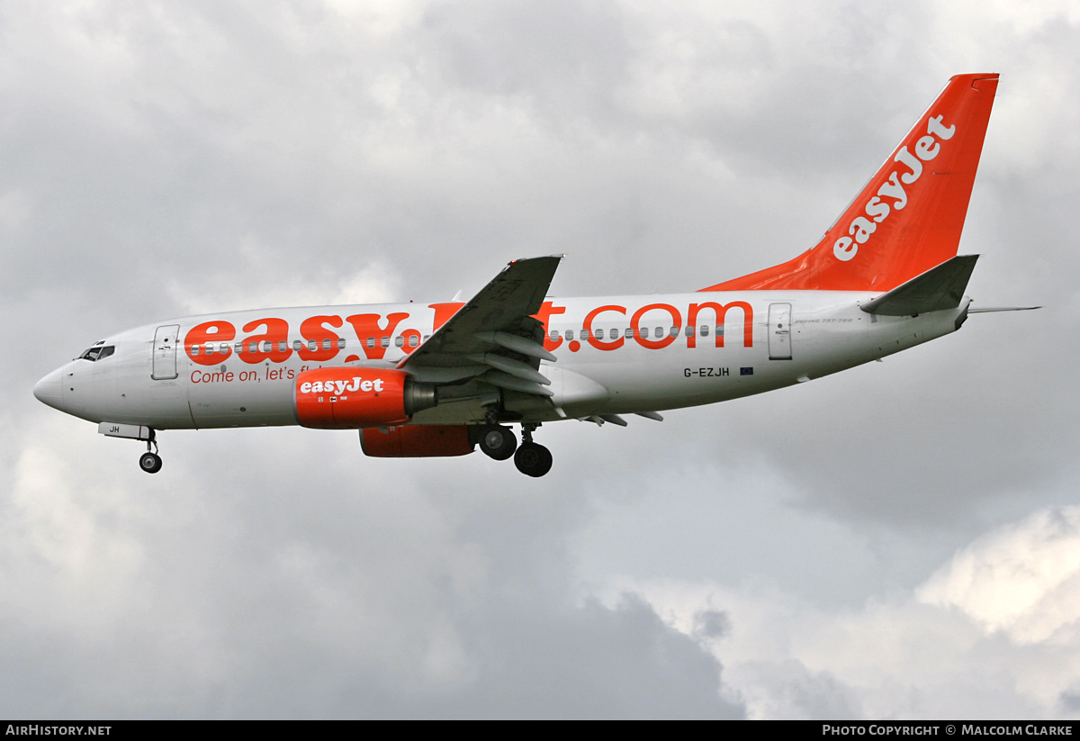 Aircraft Photo of G-EZJH | Boeing 737-73V | EasyJet | AirHistory.net #113087