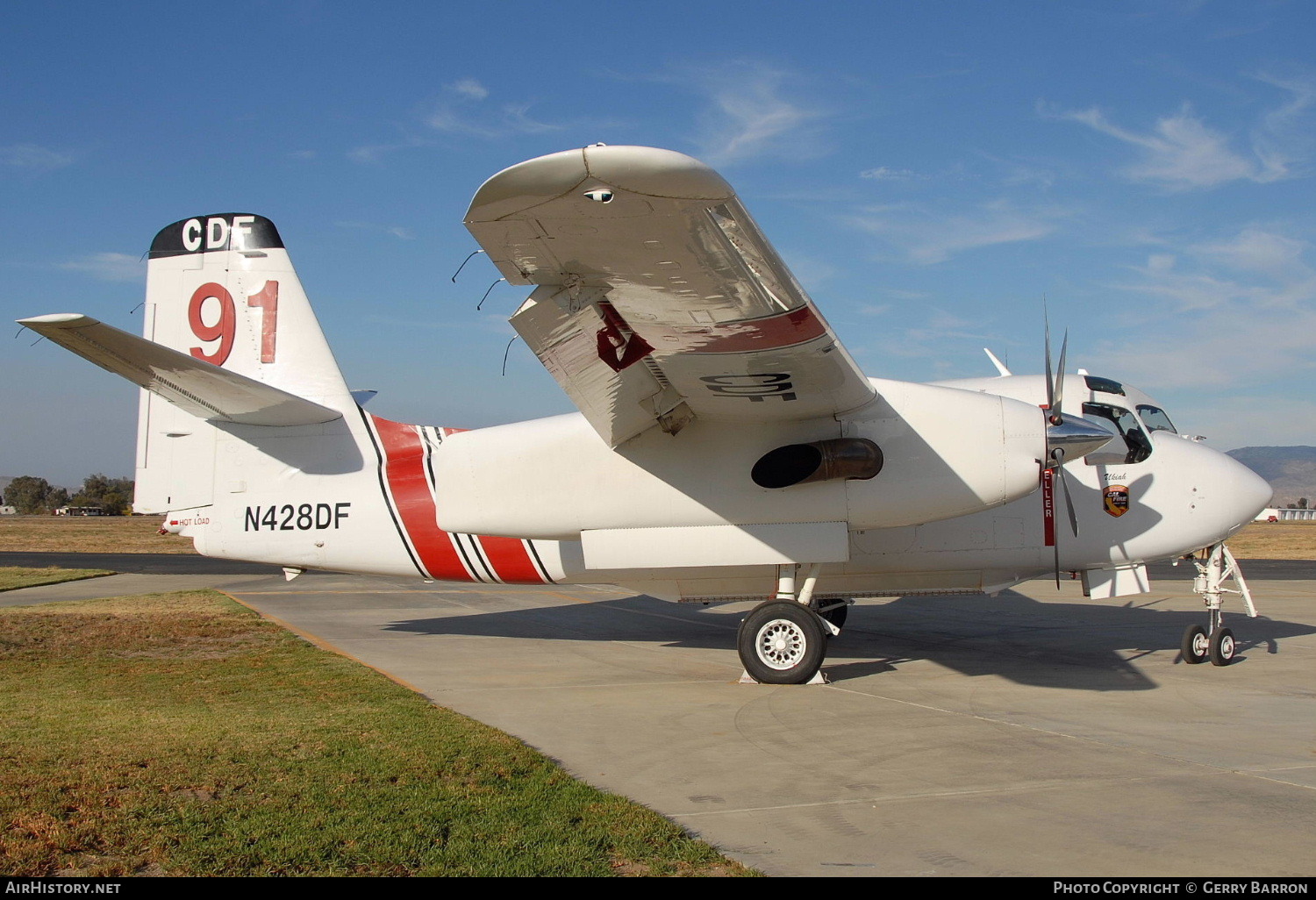 Aircraft Photo of N428DF | Marsh S-2F3AT Turbo Tracker | California Department of Forestry - CDF | AirHistory.net #113093
