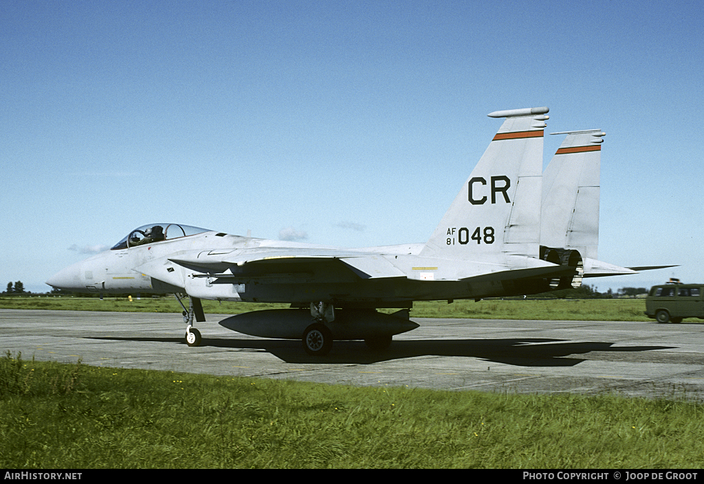 Aircraft Photo of 81-0048 / AF81-048 | McDonnell Douglas F-15C Eagle | USA - Air Force | AirHistory.net #113097