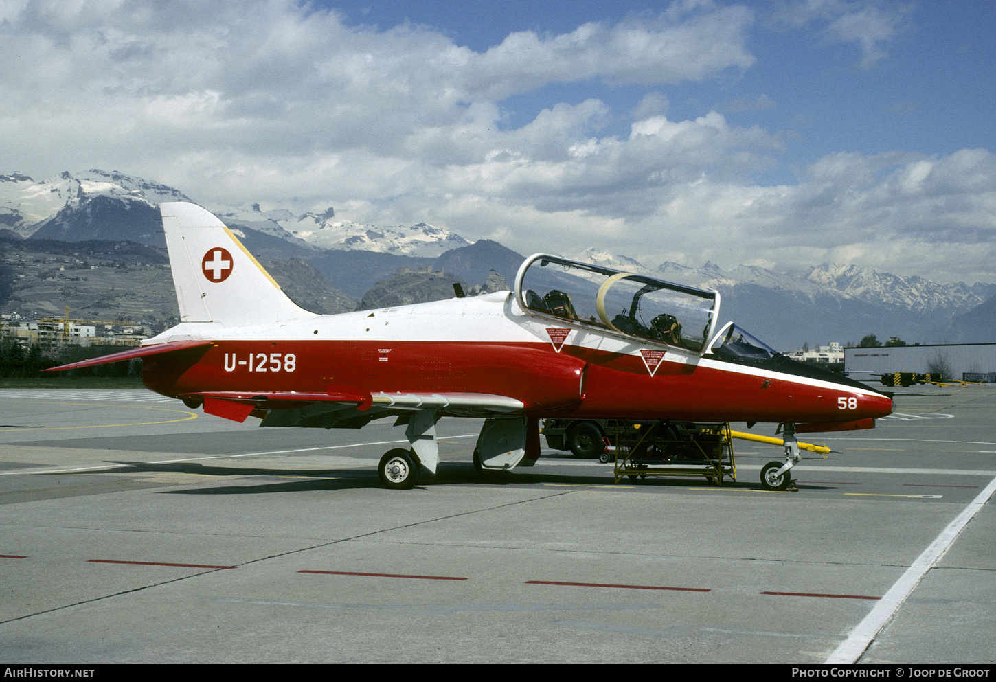 Aircraft Photo of U-1258 | British Aerospace Hawk 66 | Switzerland - Air Force | AirHistory.net #113116