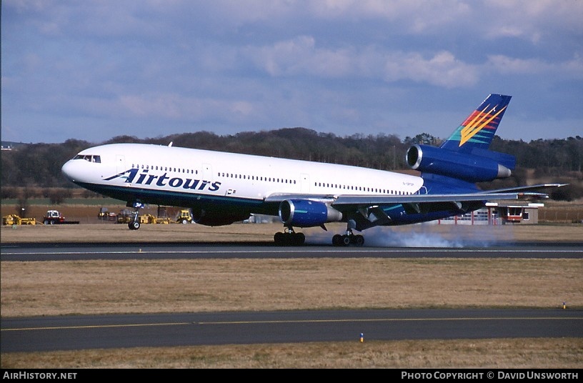 Aircraft Photo of G-DPSP | McDonnell Douglas DC-10-10 | Airtours International | AirHistory.net #113117