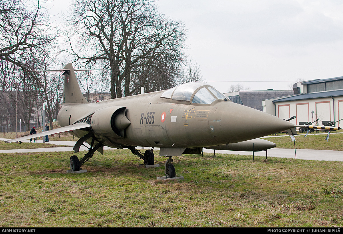 Aircraft Photo of R-855 | Lockheed CF-104 Starfighter | Denmark - Air Force | AirHistory.net #113159