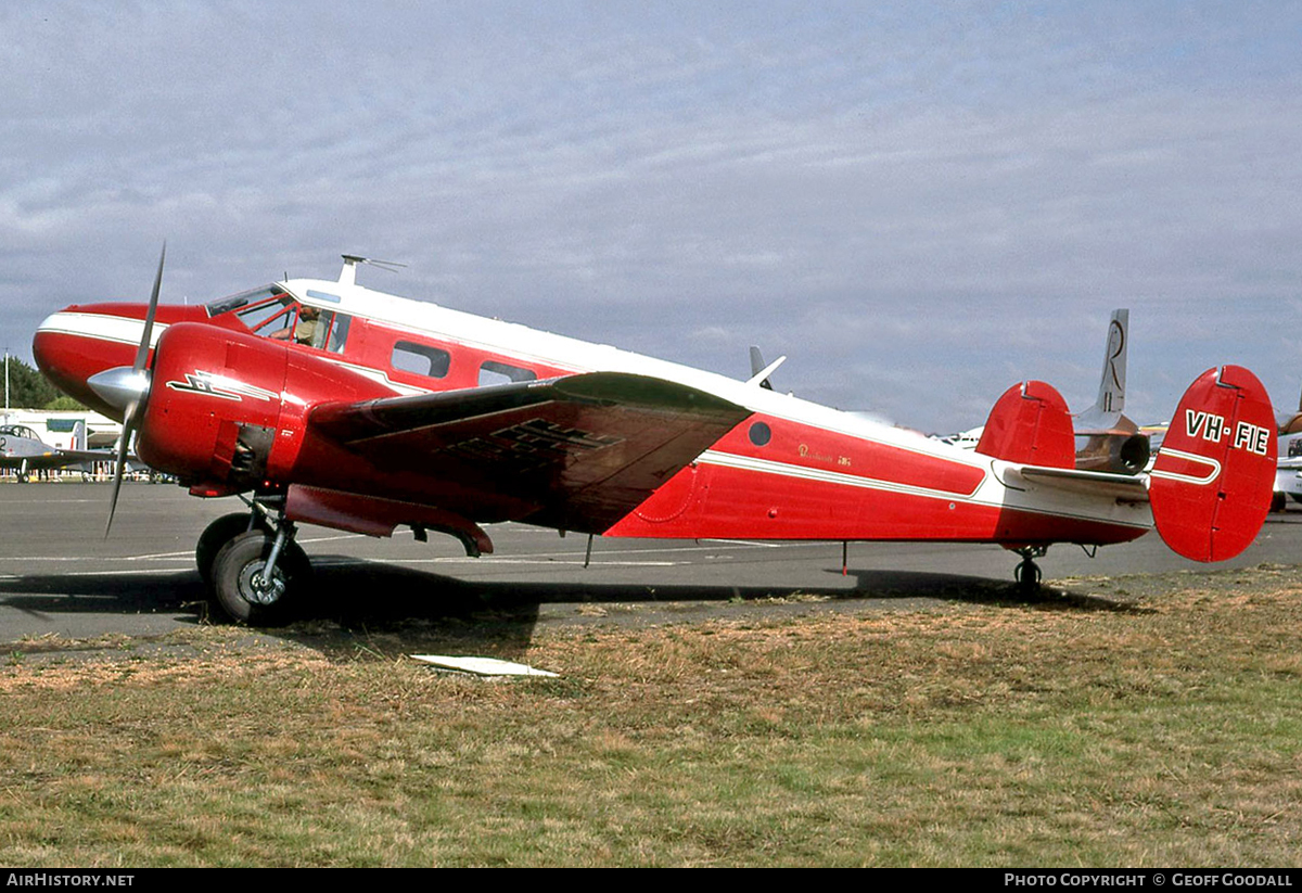 Aircraft Photo of VH-FIE | Beech D18S | AirHistory.net #113160