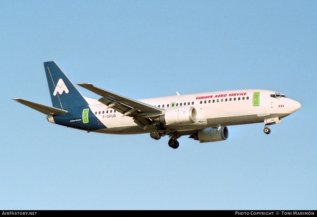 Aircraft Photo of F-GFUD | Boeing 737-33A | EAS - Europe Aero Service | AirHistory.net #113179