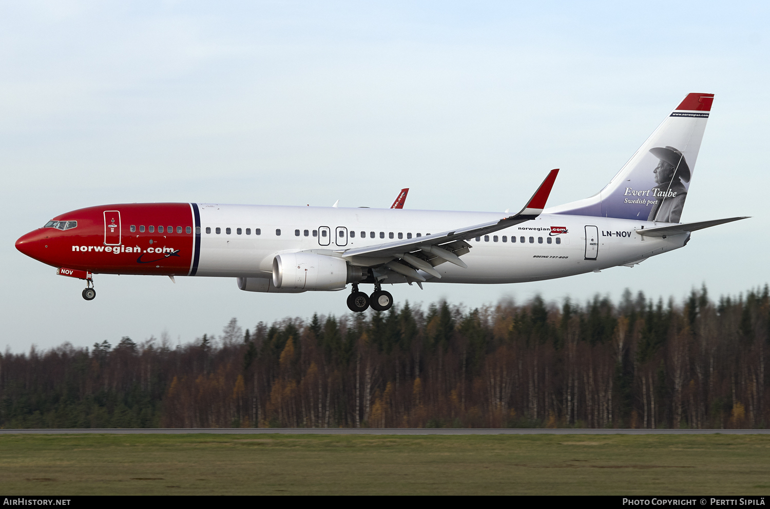 Aircraft Photo of LN-NOV | Boeing 737-8FZ | Norwegian | AirHistory.net #113192