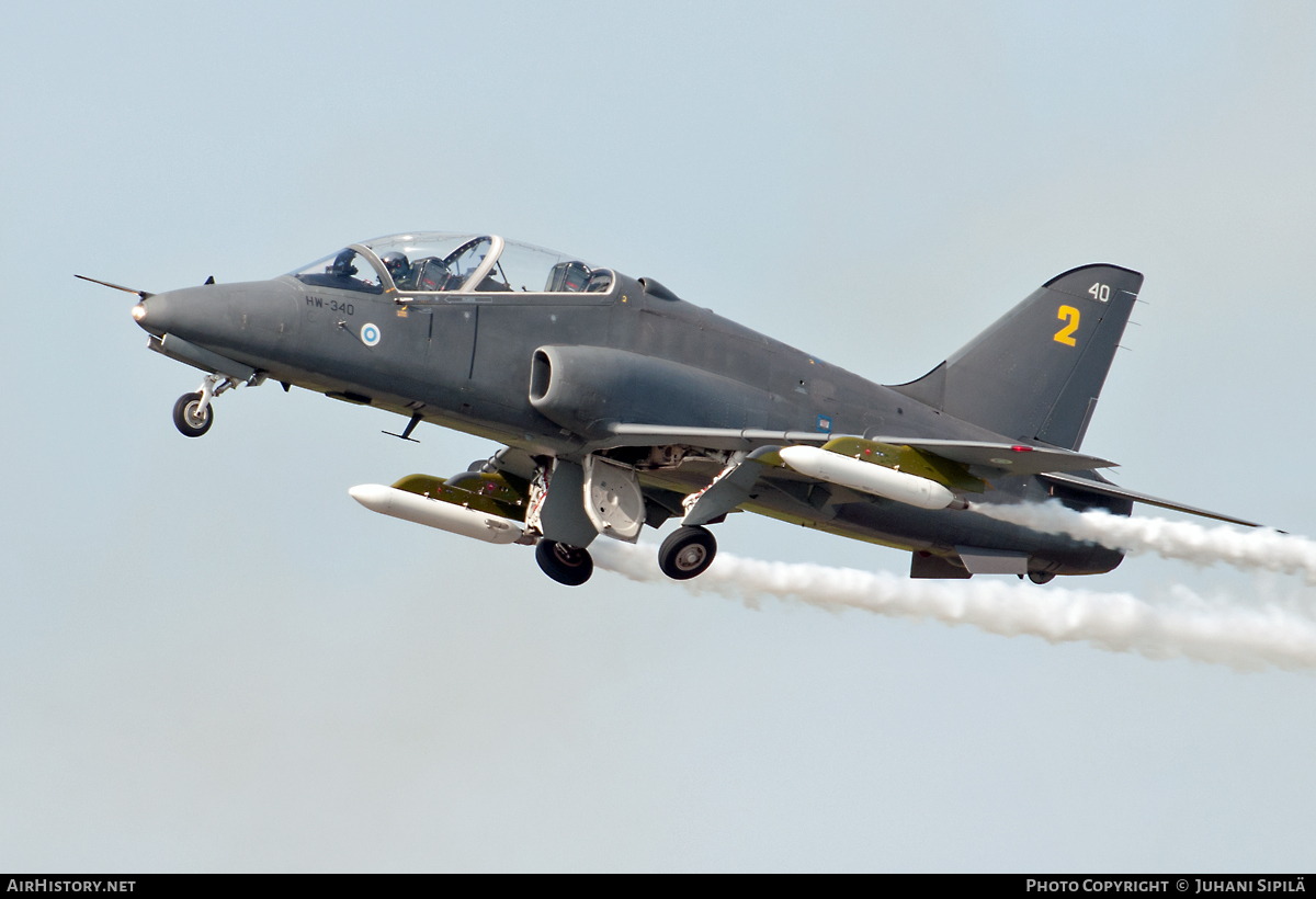 Aircraft Photo of HW-340 | British Aerospace Hawk 51 | Finland - Air Force | AirHistory.net #113222