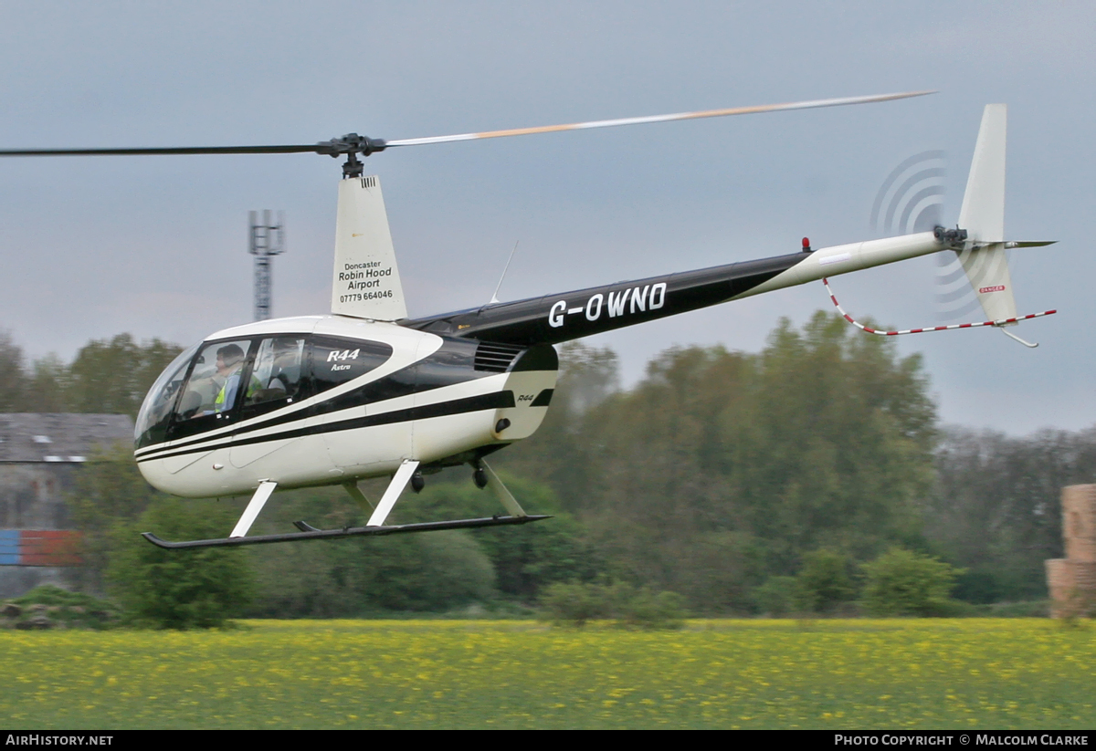 Aircraft Photo of G-OWND | Robinson R-44 Astro | AirHistory.net #113242