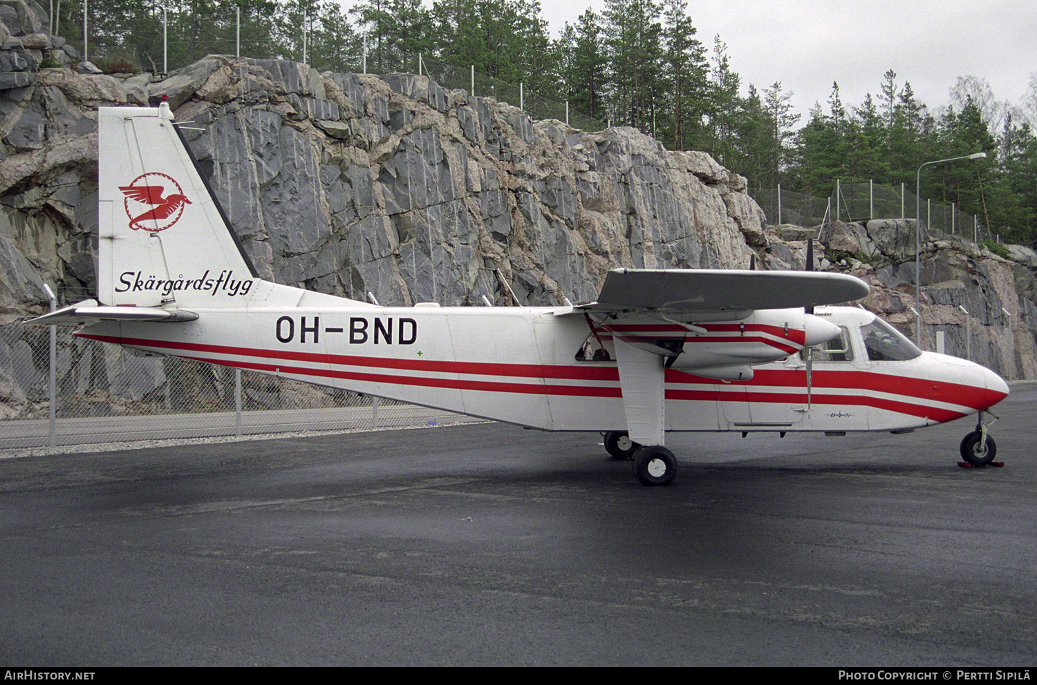 Aircraft Photo of OH-BND | Pilatus Britten-Norman BN-2B-21 Islander | Skärgårdsflyg | AirHistory.net #113243