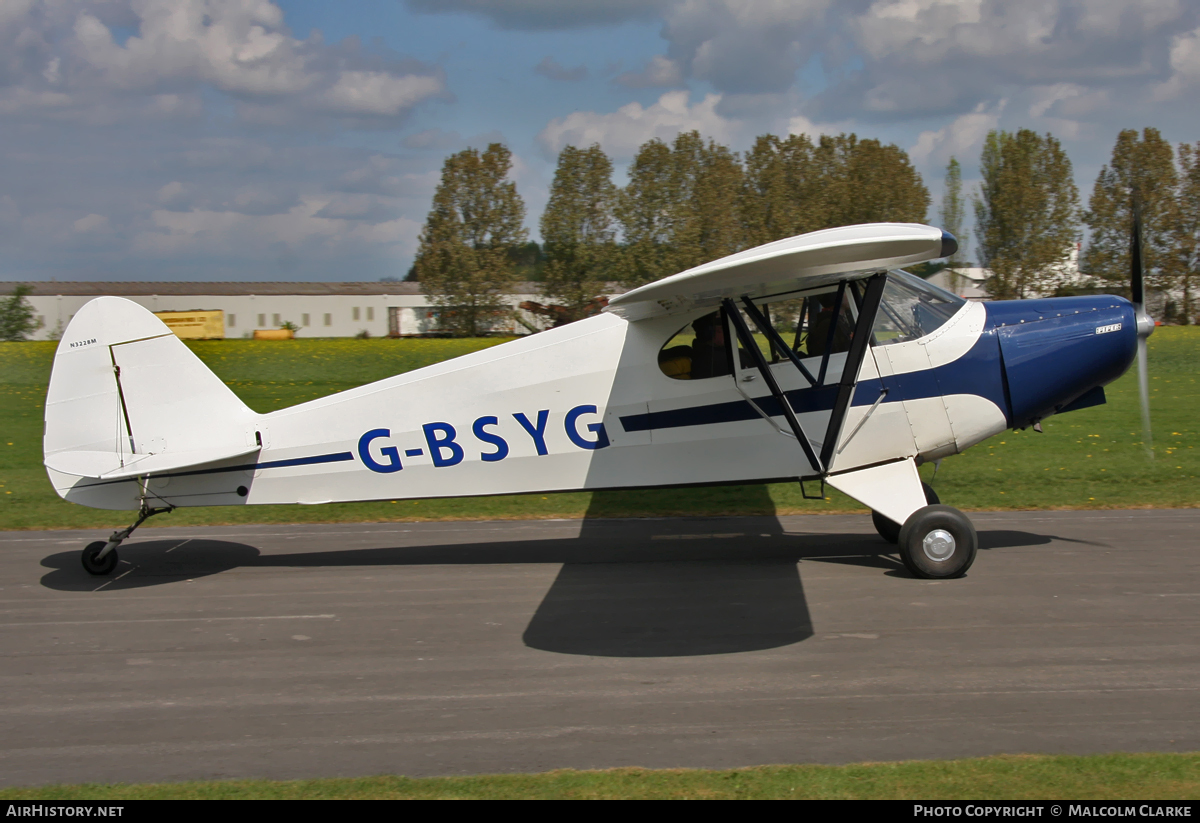 Aircraft Photo of G-BSYG | Piper PA-12 Super Cruiser | AirHistory.net #113244