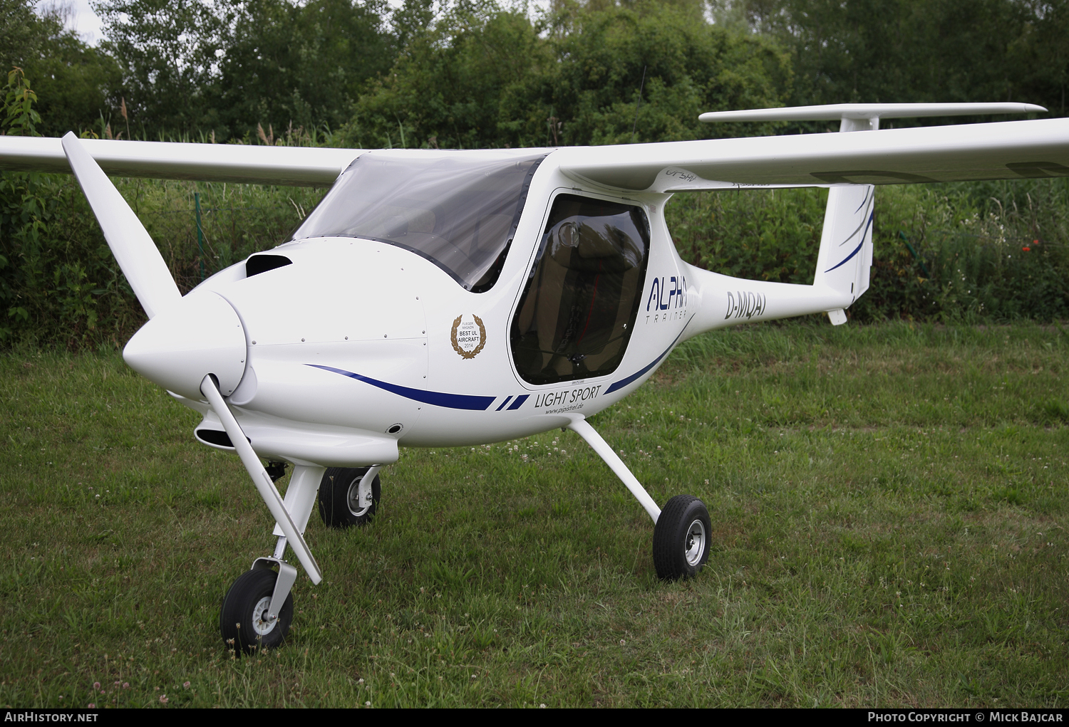 Aircraft Photo of D-MQAT | Pipistrel Alpha Trainer | AirHistory.net #113283