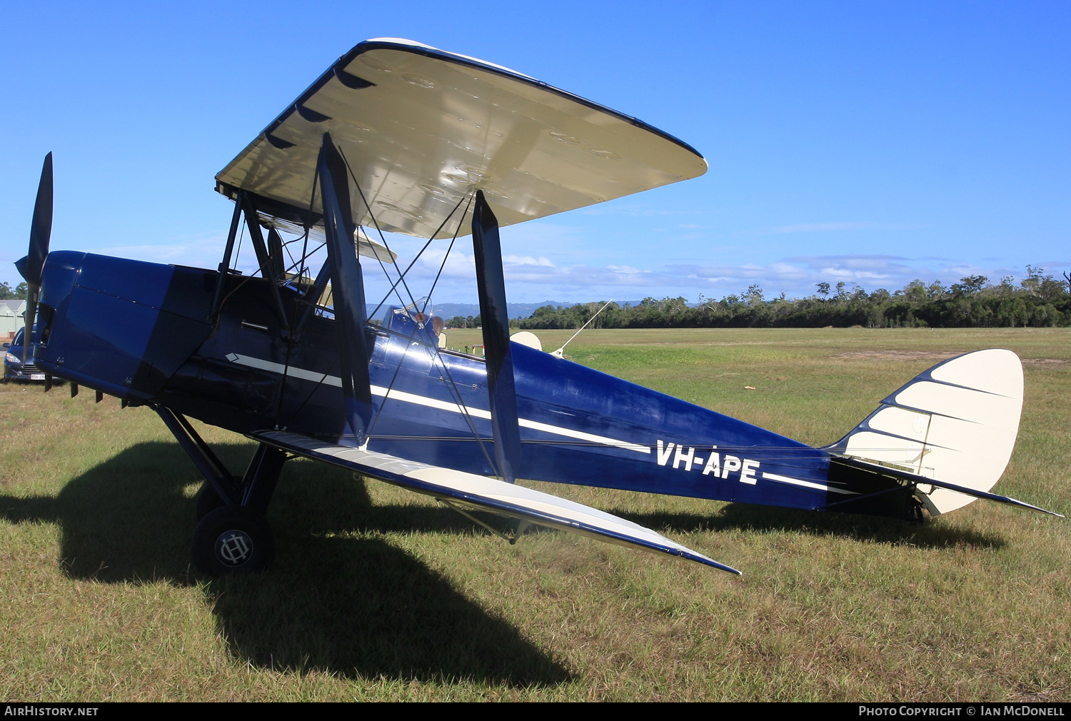 Aircraft Photo of VH-APE | De Havilland D.H. 82A Tiger Moth | AirHistory.net #113286