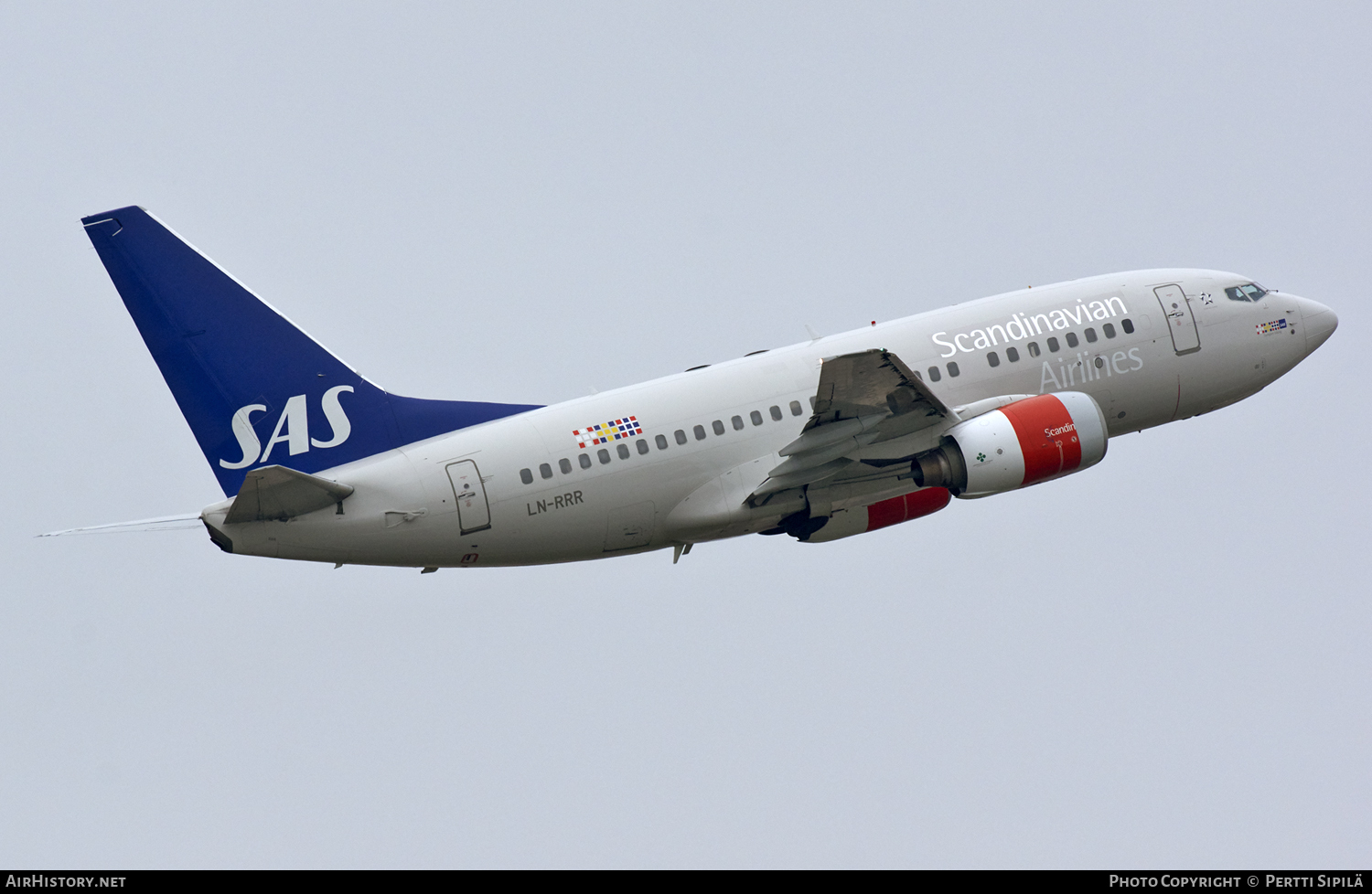 Aircraft Photo of LN-RRR | Boeing 737-683 | Scandinavian Airlines - SAS | AirHistory.net #113299