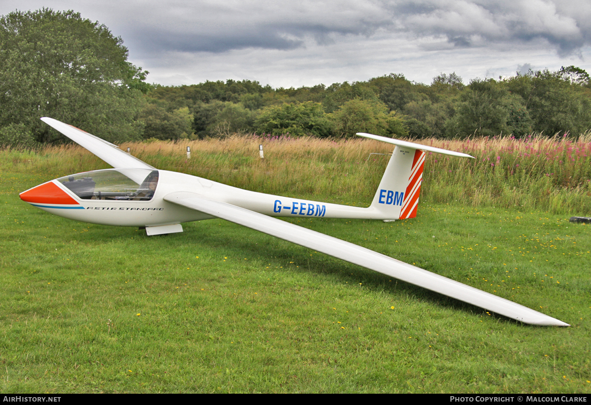 Aircraft Photo of G-EEBM | Grob G-102 Astir CS-77 | Yorkshire Gliding Club | AirHistory.net #113314
